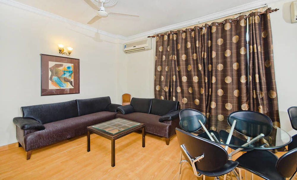 Hotel Grand Ffour Nuova Delhi Esterno foto